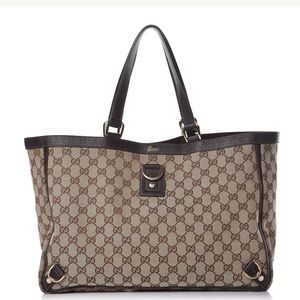 Gucci Monogram Abbey Tote